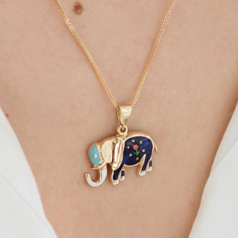 Elephant Kolye Ucu Feyzan Jewellery Kolye